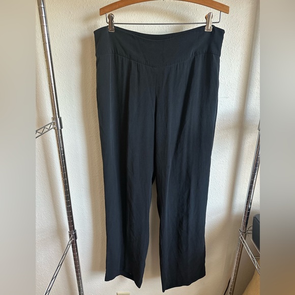 Eileen Fisher 100% Silk Pants - Picture 2 of 9